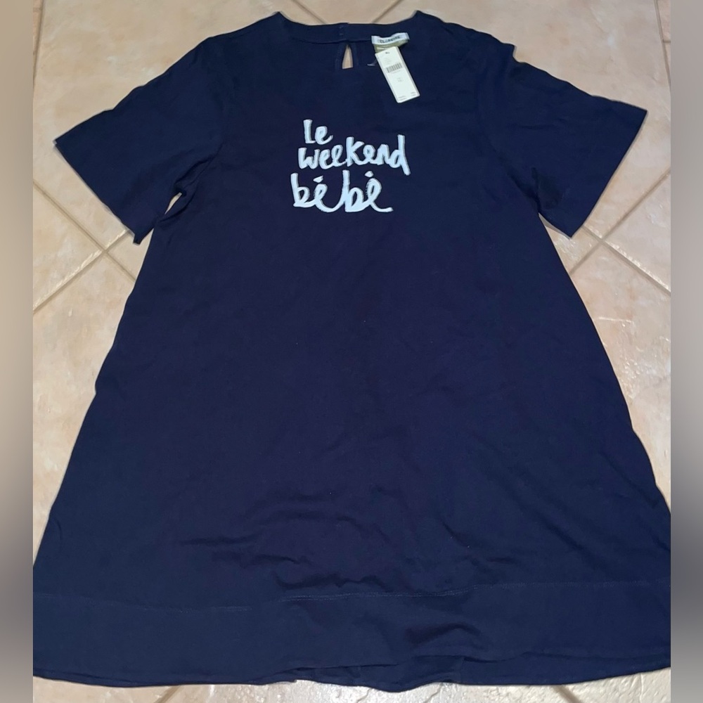 Anthropologie Celandine Revolve Short Sleeve T Shirt Beach Swing Dress XS - Picture 4 of 12